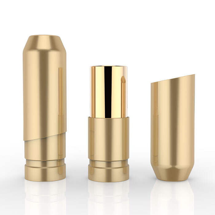 metal lipstick case Luxury Cosmetics Packaging Lipstick Tube   | LC-011A