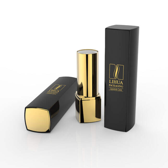 magnetic lipstick tube Luxury Cosmetics Packaging Spring Lipstick Tube （Square Shape）   | LCS-031A