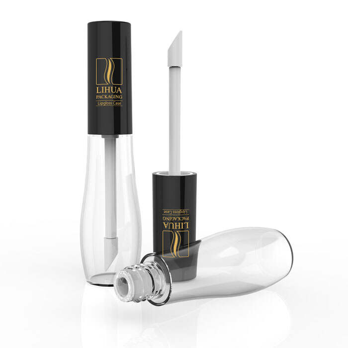 pretty lip gloss containers Luxury Cosmetics Packaging Lipgloss tube (Square Shape) | LGS-011A