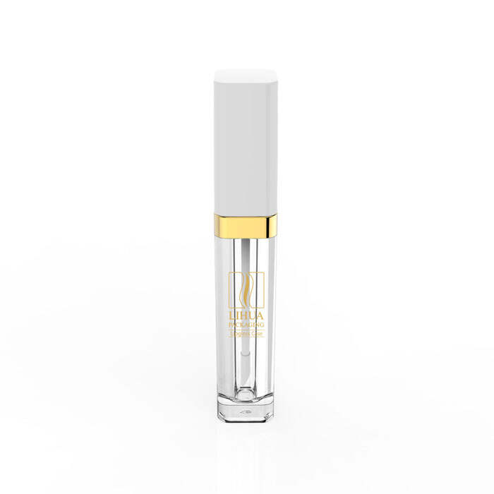 best lip gloss containers Luxury Cosmetics Packaging Lipgloss tube (Square Shape) | LGS-012A
