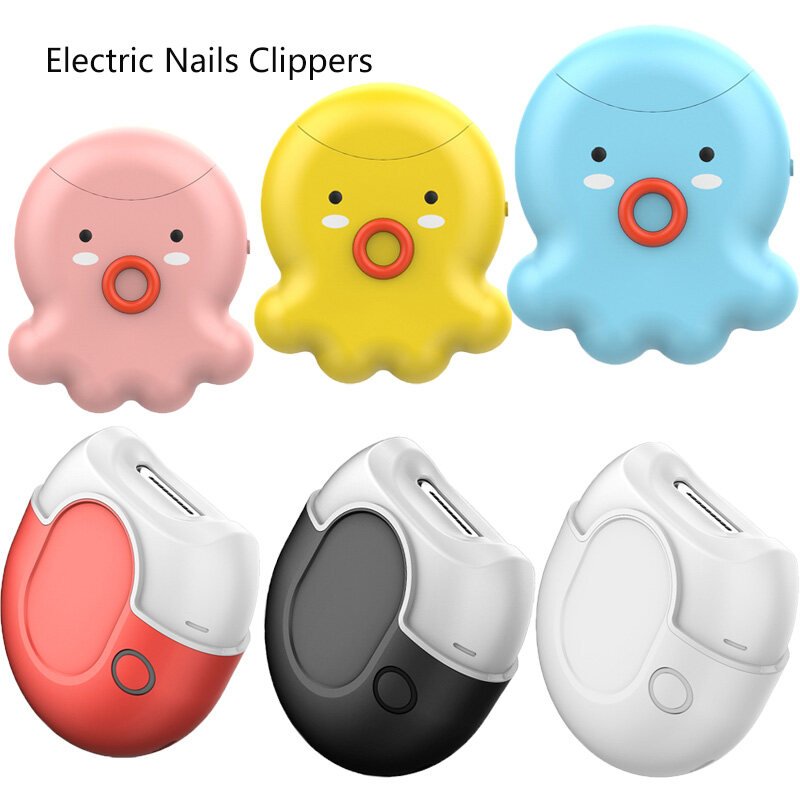 Safety Baby Nail Trimmer Wholesale Foot Grinder Low Noise Cutter Electric Baby Nail File Portable Kids Electric Nail Clippers