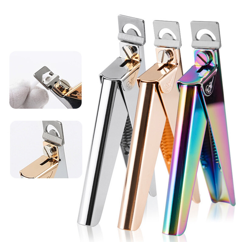 French Style Professional Nail Art Tool Extension Edge Cutters Clipper Artificial False Nail Tip Cutters With U-shape