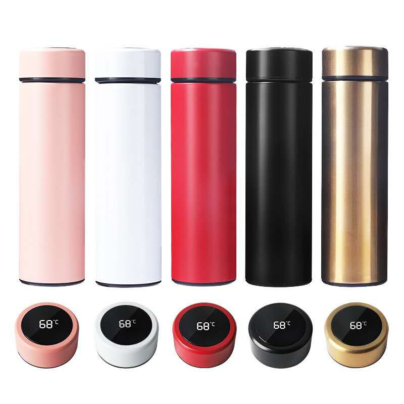 Hot sell Smart LED Touch Screen Water Bottle vacuum cup Vacuum Intelligent Water bottle flask Temperature Display mug