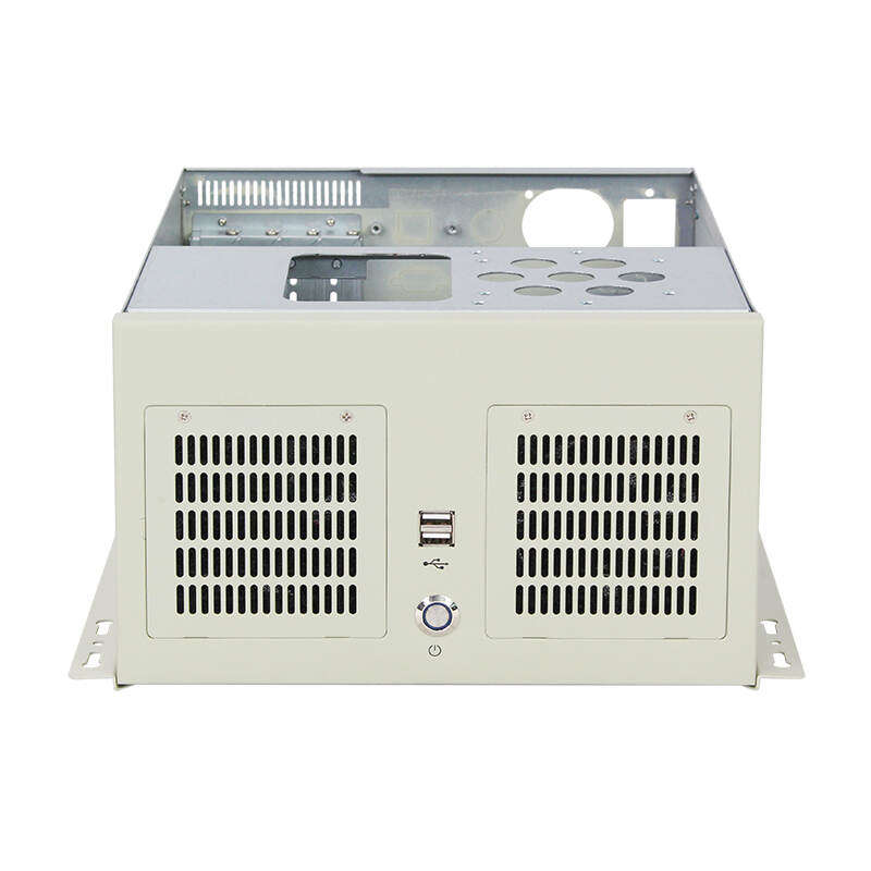 IPC6204 4 slots Wall mounted IPC Case Industrial Control Computer case engineering chassis Wallmount Chassis