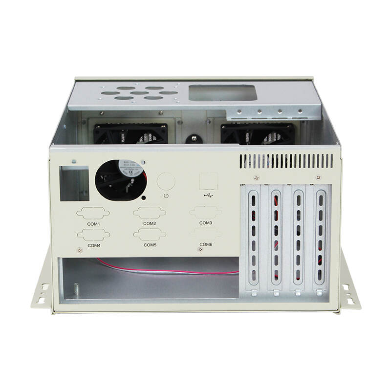 IPC6204 4 slots Wall mounted IPC Case Industrial Control Computer case engineering chassis Wallmount Chassis