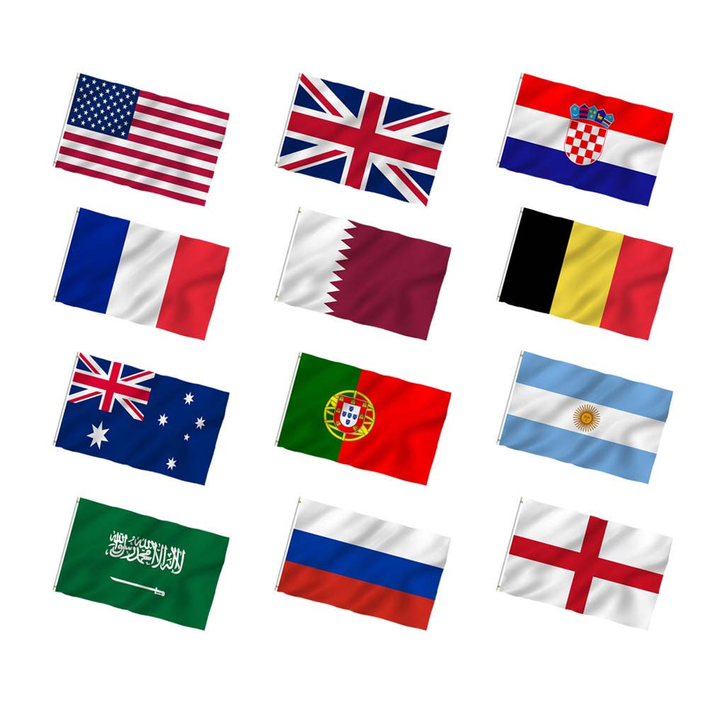 wholesale promotional advertising flag banner custom normal country flags 3x5 Logo Printing flag custom