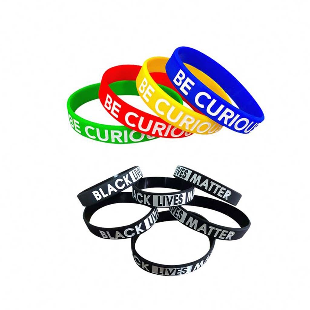 Colorful Rubber Band Bracelet | Embroidered patches manufacturer | Star  Lapel Pin