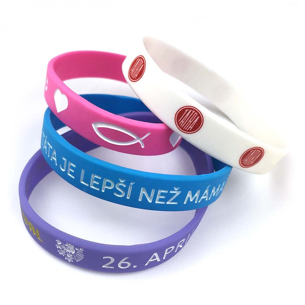 Wristbands | Buy Custom Rubber Bracelets, Silicone Wristbands and other  Promotional Products - 24HourWristbands.Com