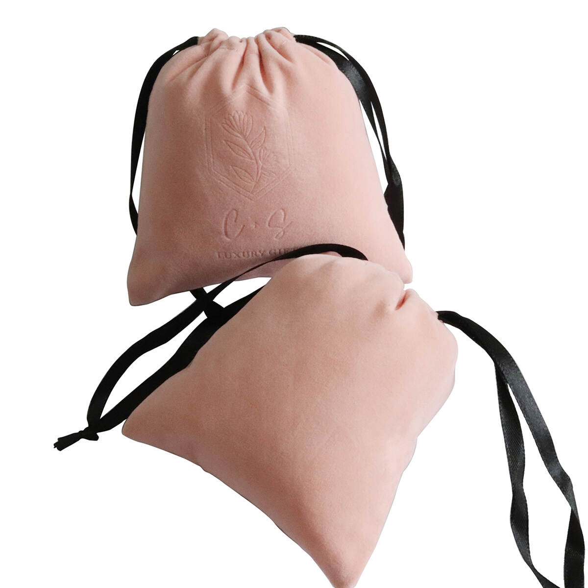 velvet drawstring bag