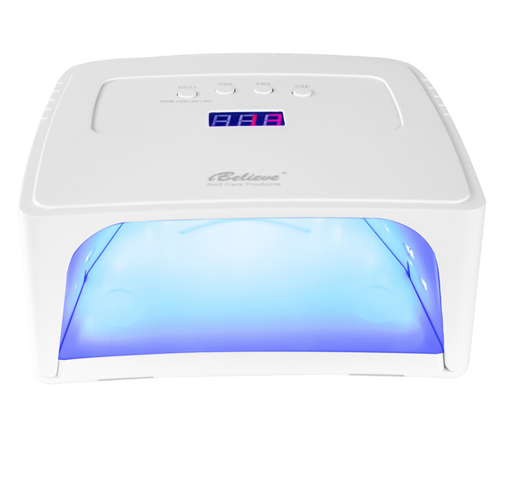 iBelieve New arrivals 48W / 60W Fast full five curing low heat uv led nail lamp nail light nail dryer