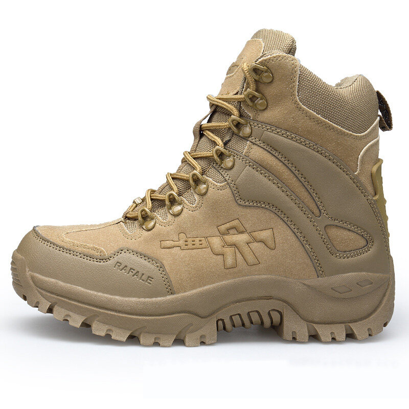 BTB003 boots tactical walking shoes combat mid-cut boots desert boots