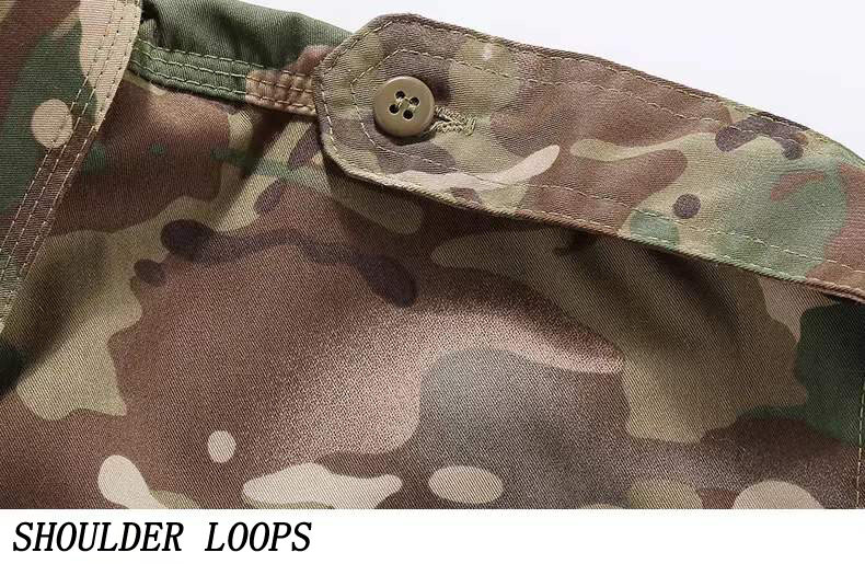 Armed forces camouflage uniforms
