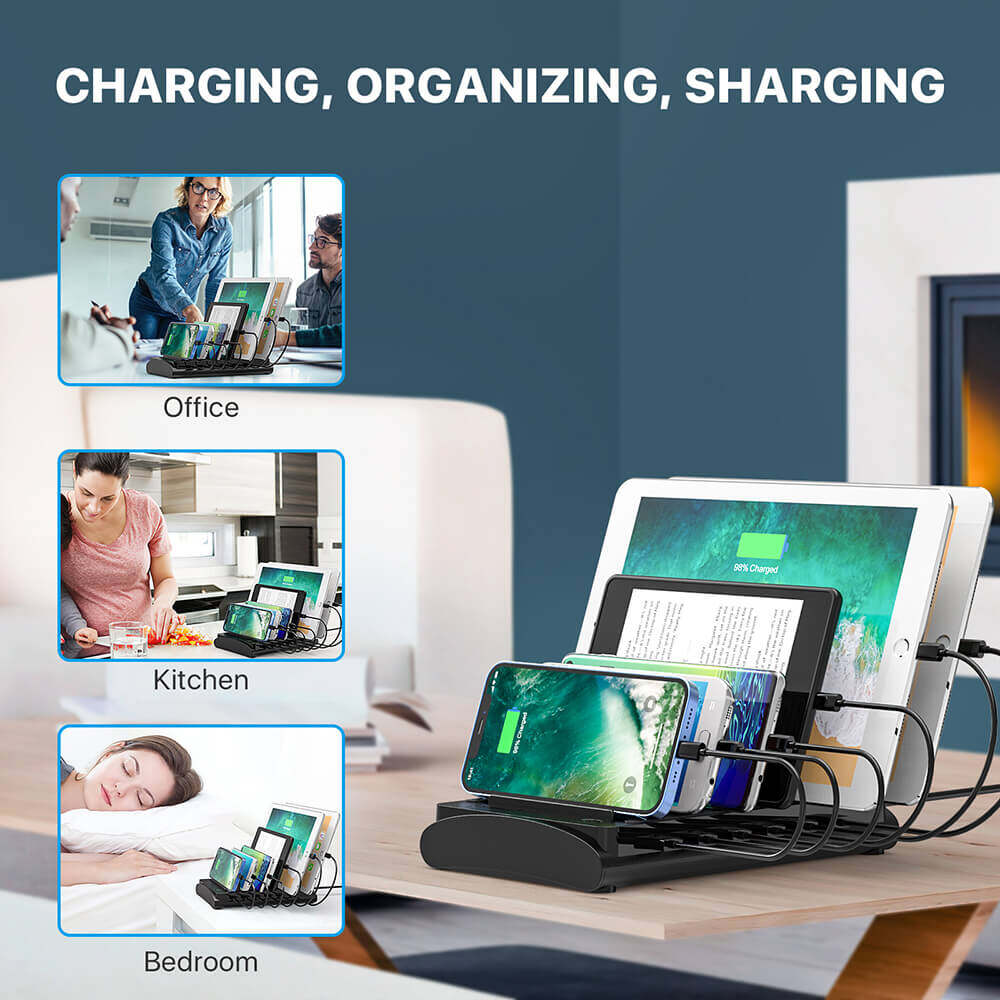 usb device charging station, usb power charging station, usb quick charging station, usb tower charging station