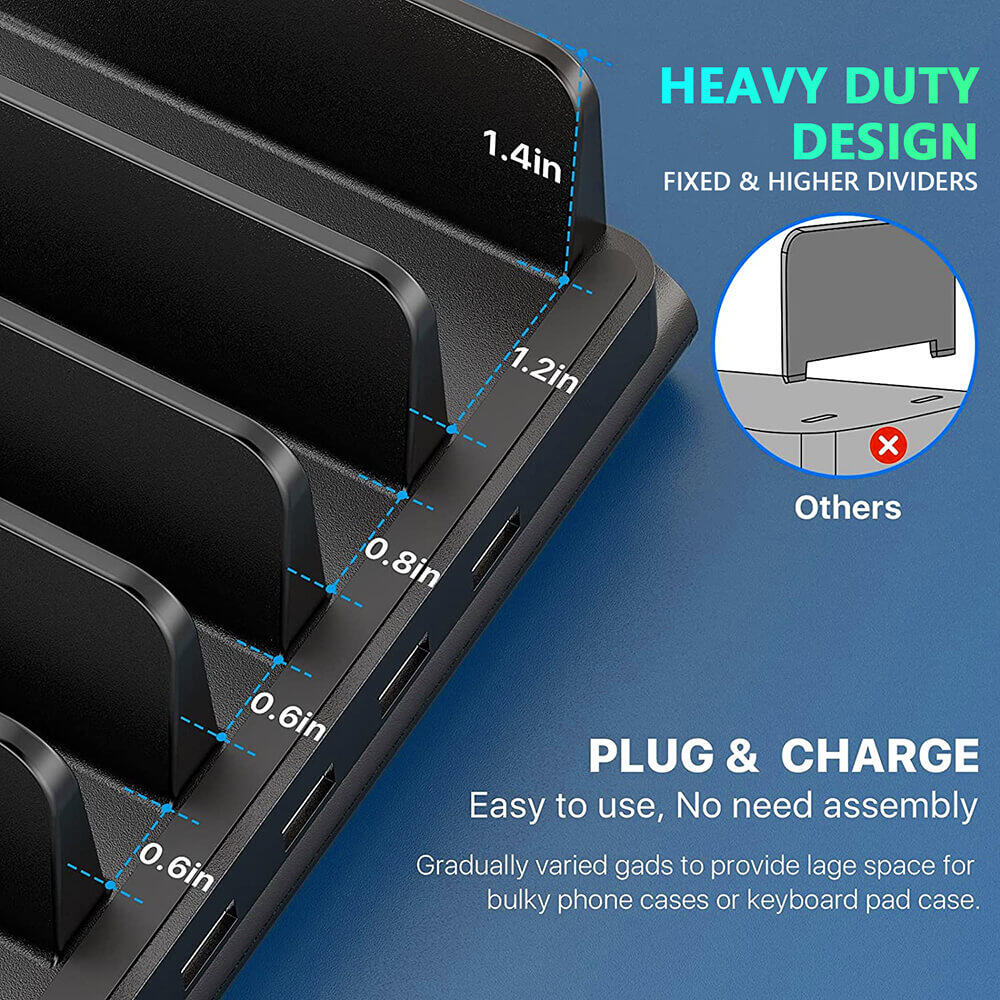 Custom 10 device charging station, 10 port ipad charging station, 3 port charging station, cellphone charging stations Sales