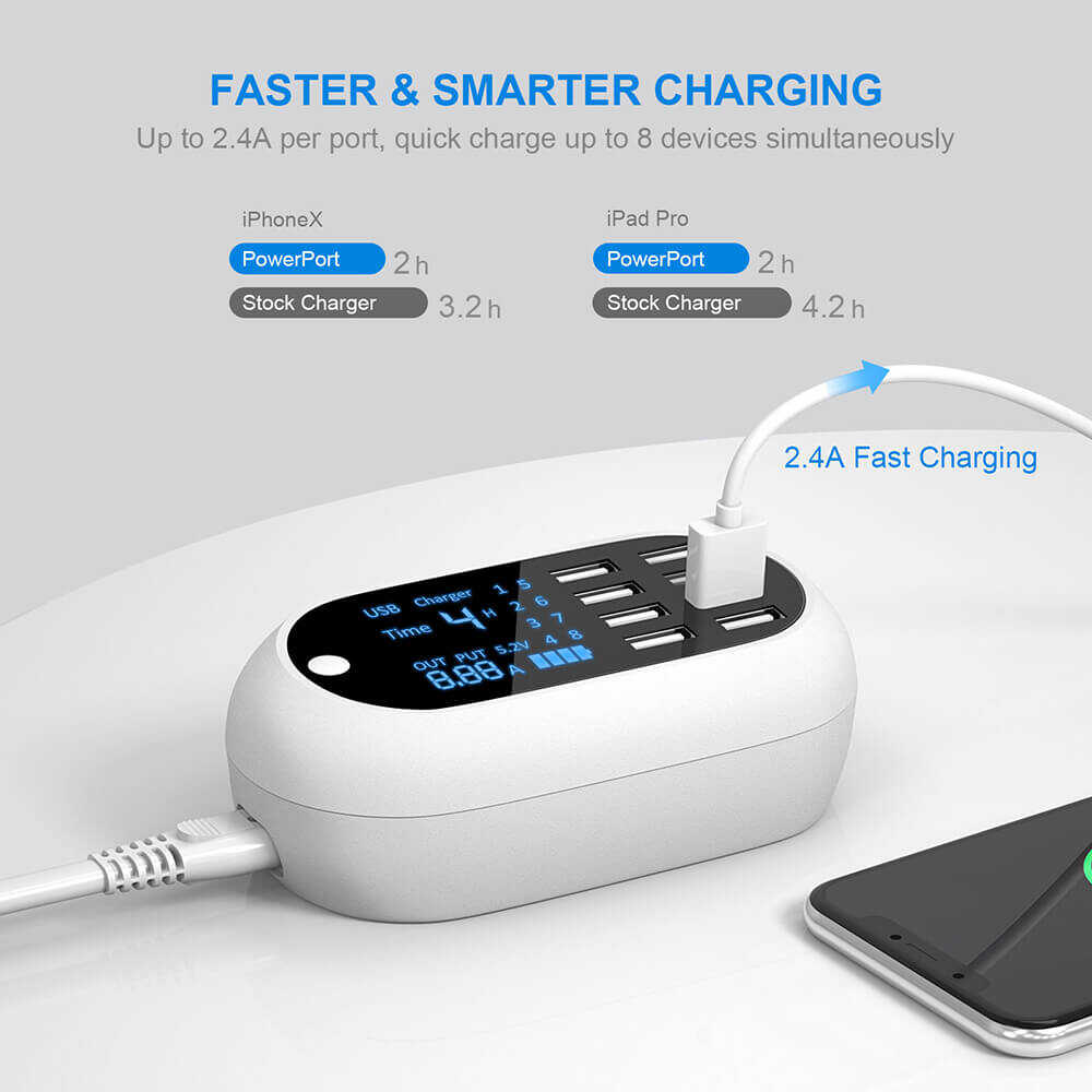 3 port usb charging station, ac usb charging station, public usb charging station, recessed usb charging station