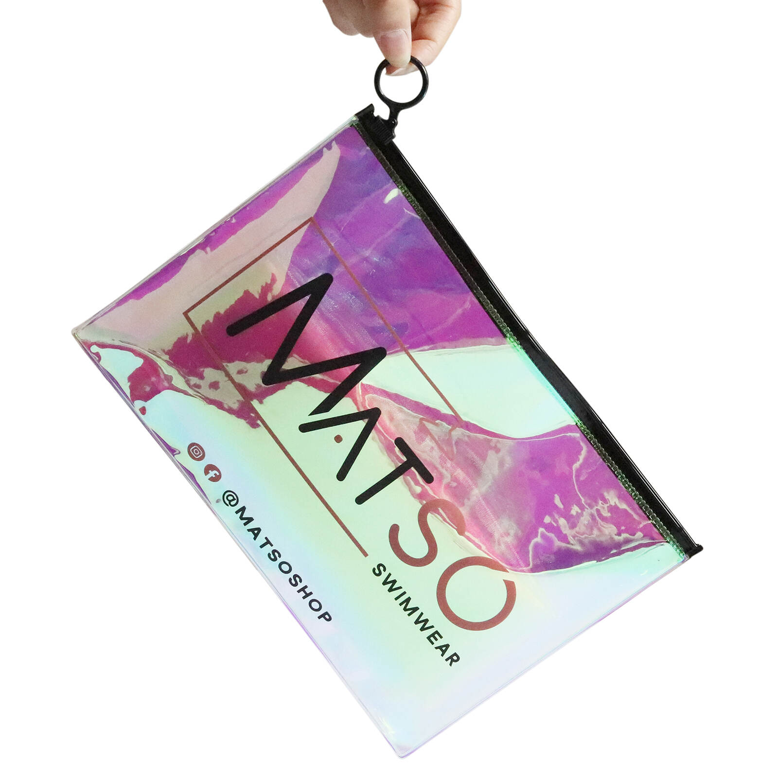 PVC hologram Cosmetic Bag