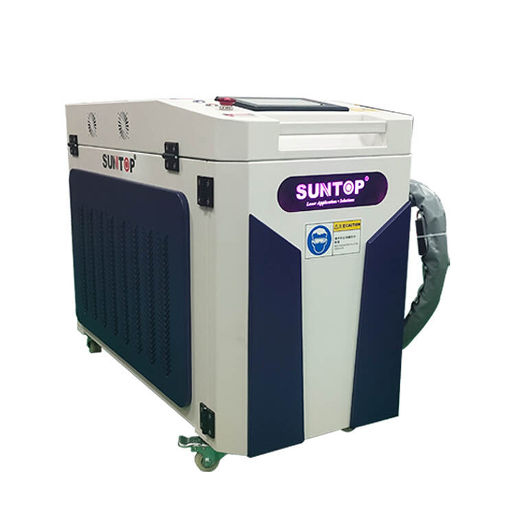 Fiber laser cleaning machine