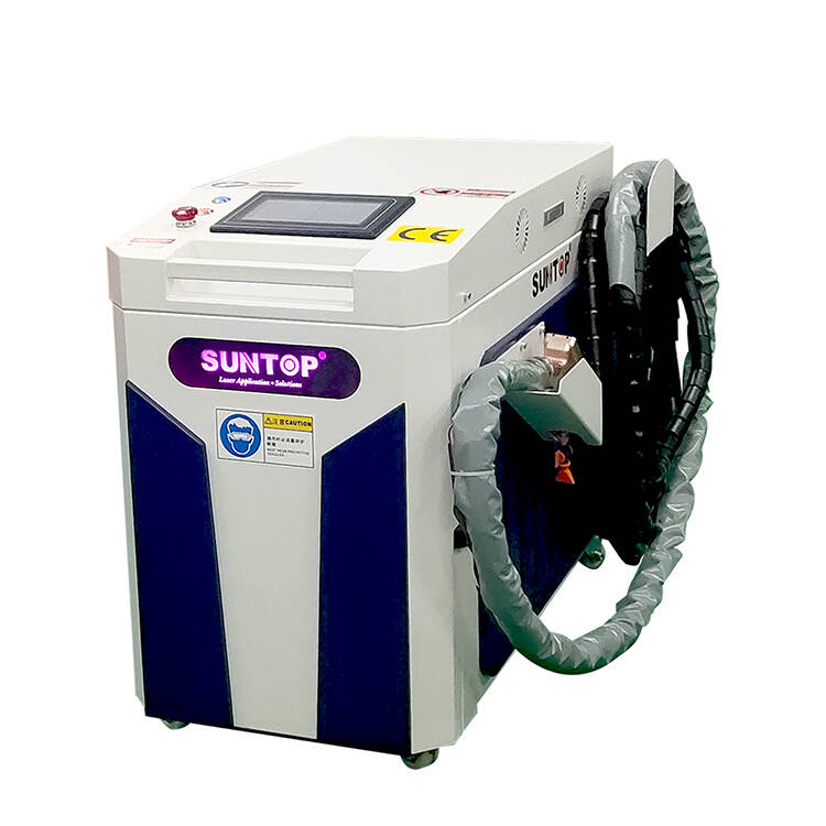 Fiber laser cleaning machine