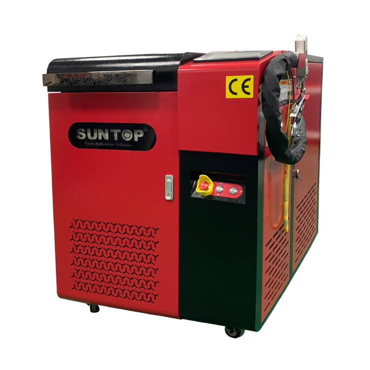 Fiber laser cleaning machine