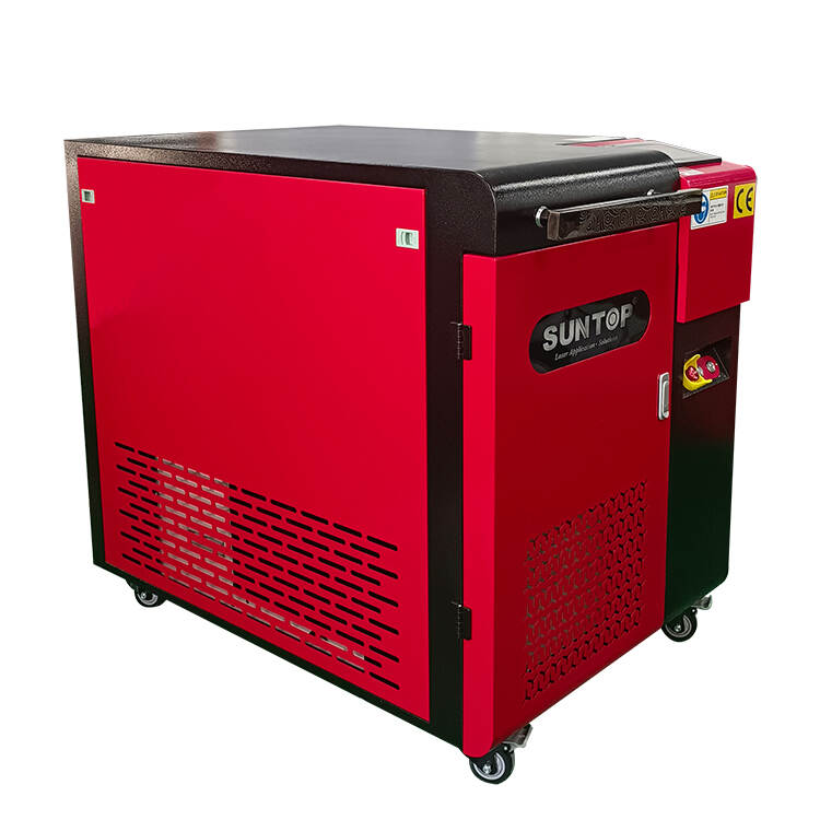 Fiber laser cleaning machine