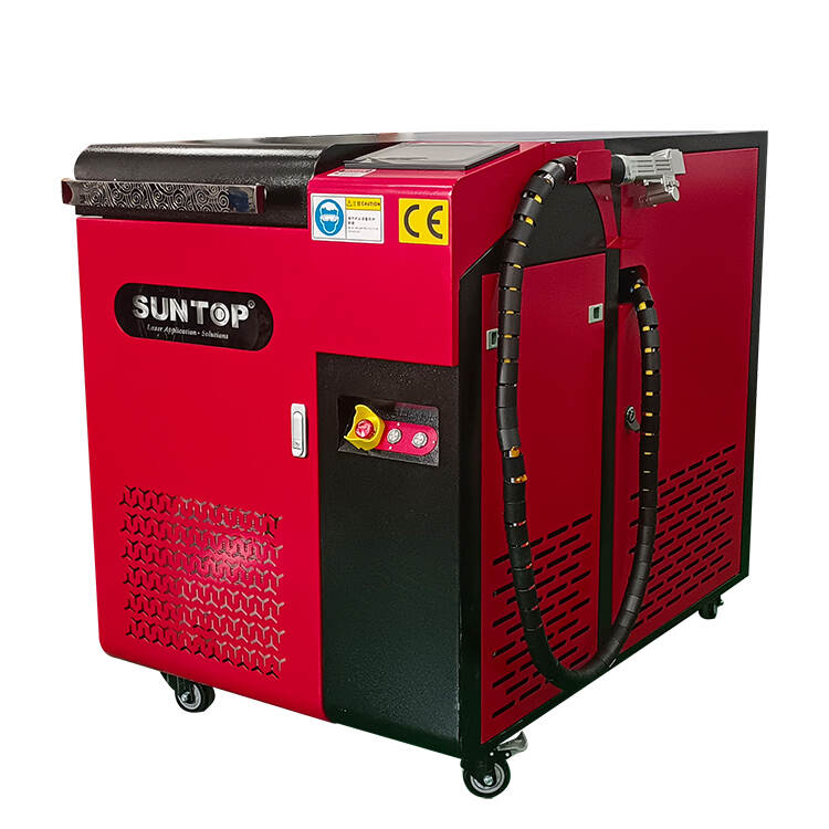 Fiber laser cleaning machine