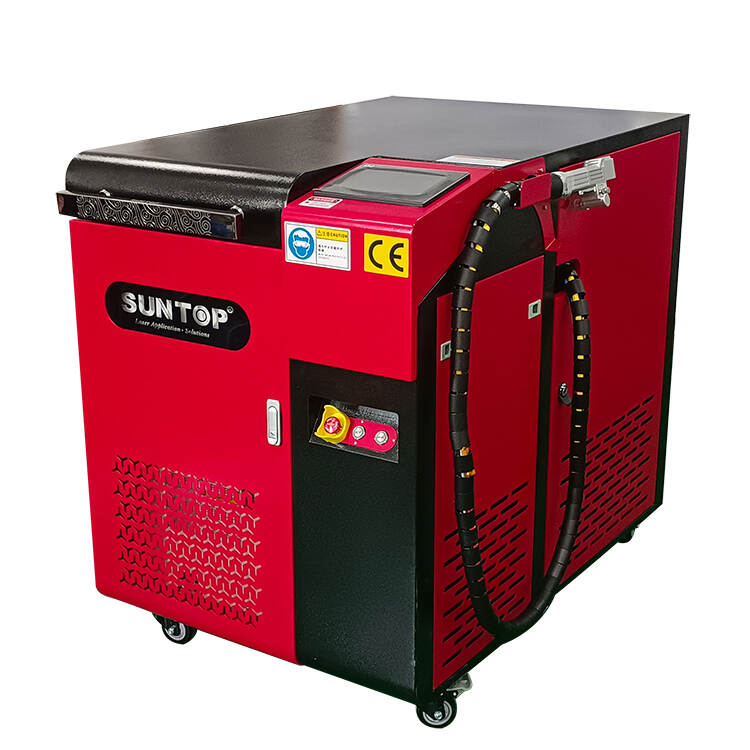 Fiber laser cleaning machine
