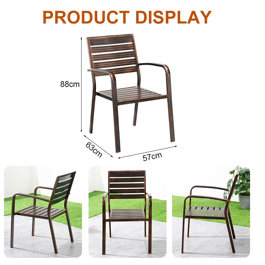 The sizes of t Aluminum Garden Chair