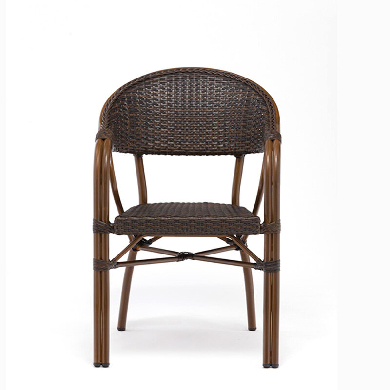 outdoor woven bistro chairs 