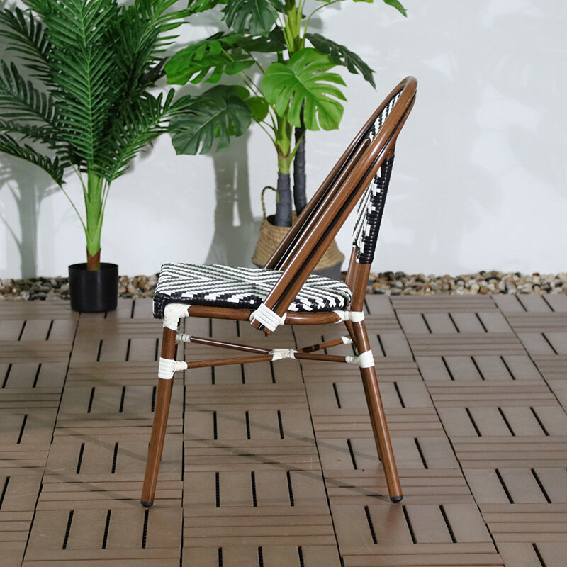 Embrace Personalization with Customizable Rope Stacking Patio Chairs