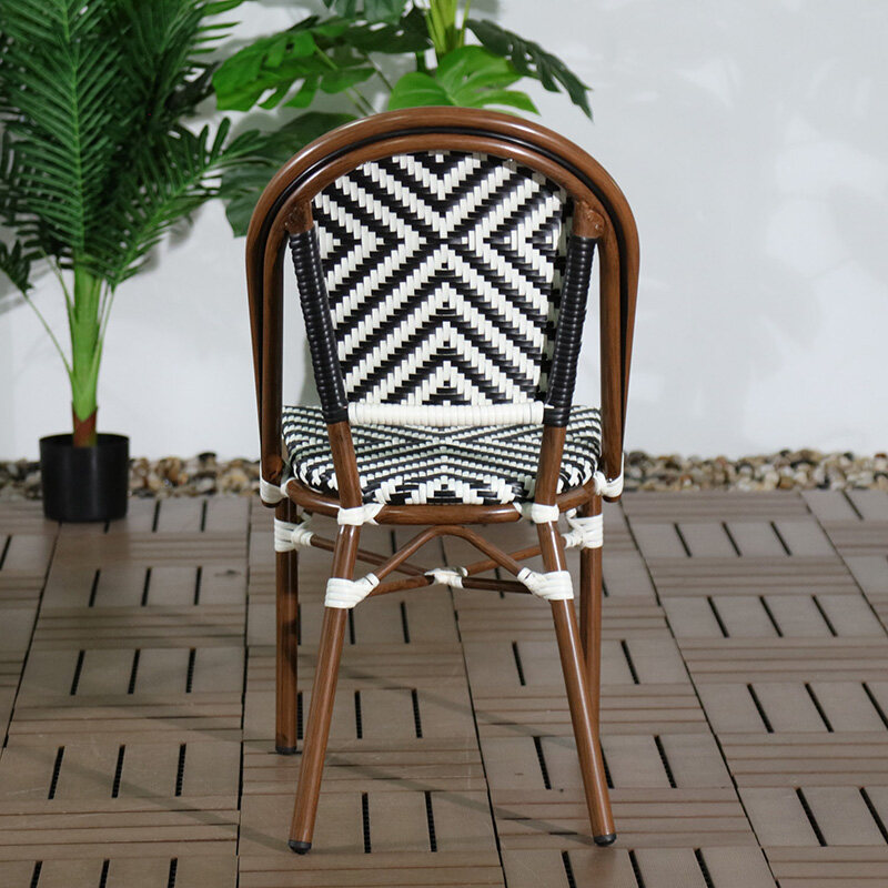 rattan cafe chair