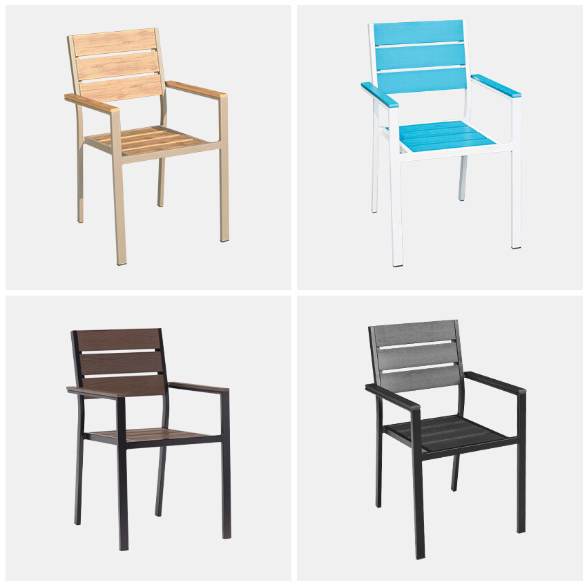 aluminum outdoor patio chairs stackable