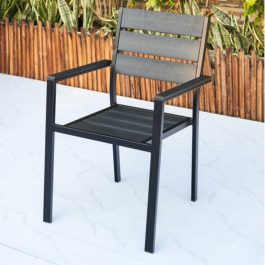 outdoor patio aluminum chairs