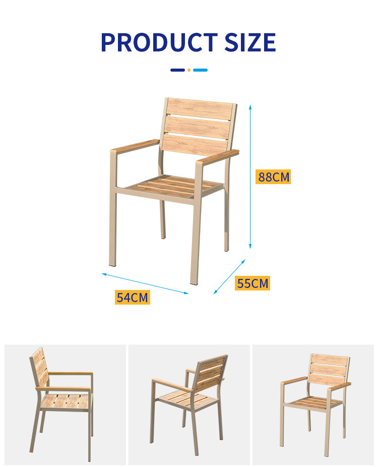 aluminum outdoor patio chairs stackable