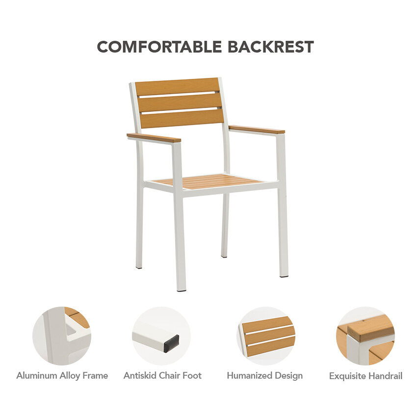 stackable outdoor restaurant chairs