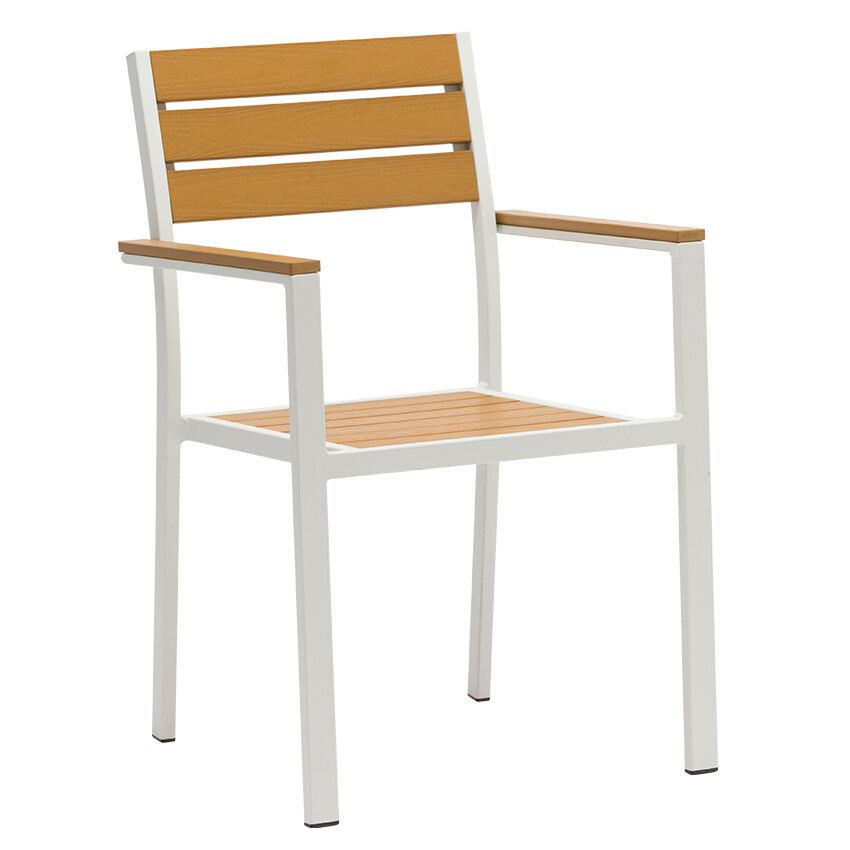 french cafe stacking patio chair