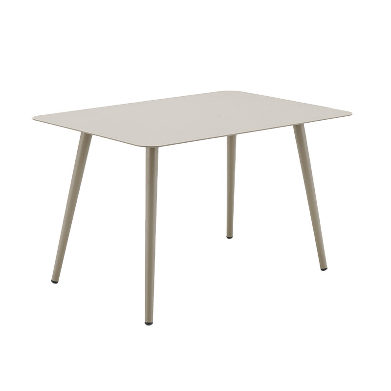 aluminum rectangle patio dining table