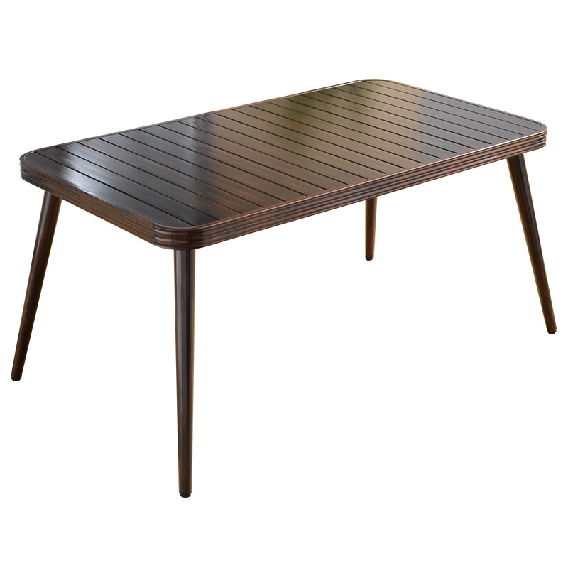 Aluminum Rectangle Patio Dining Table