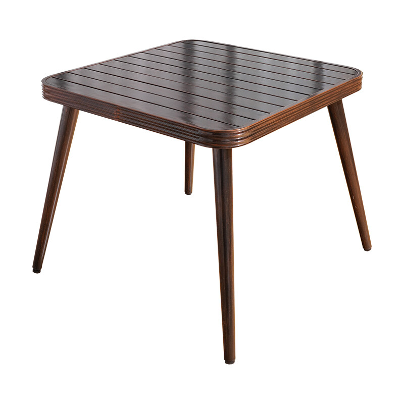 aluminum slat table