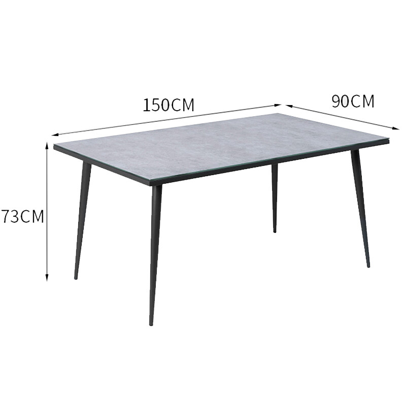 aluminum outdoor dining furniture picnic patio table set 