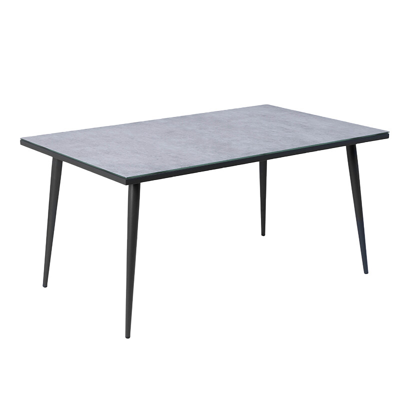 Restaurant Furniture Aluminum Alloy Dining Table Outdoor