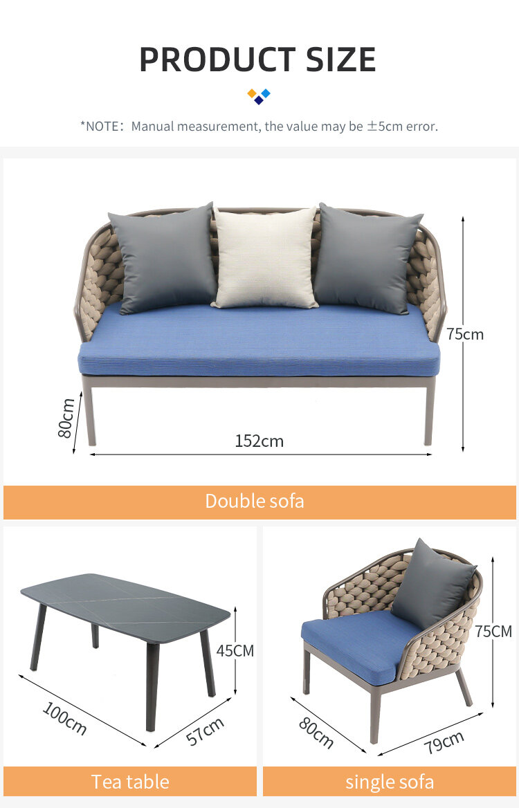 modern garden corner sofa