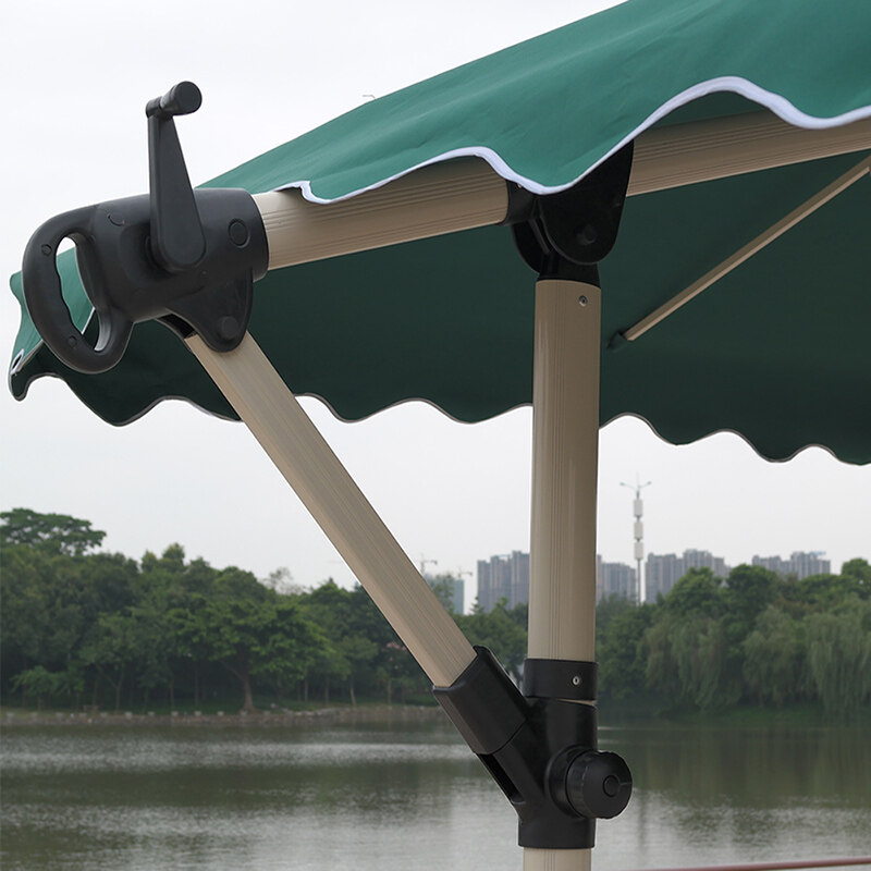 decorative colourful garden umbrella