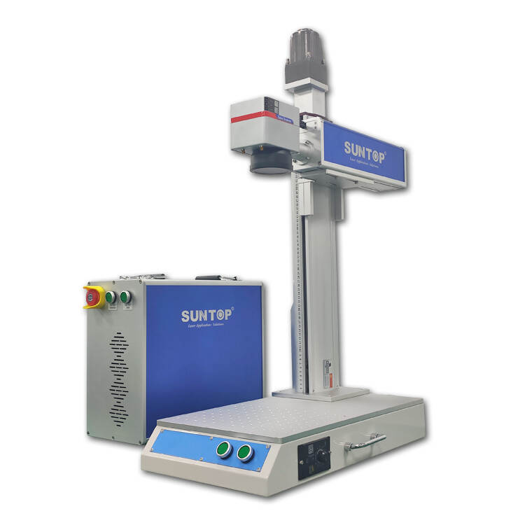 Electric focus laser marking machine