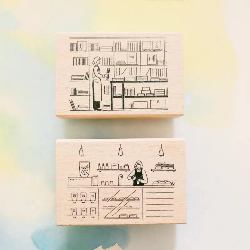 Fabricant chinois de timbres en bois personnalisés