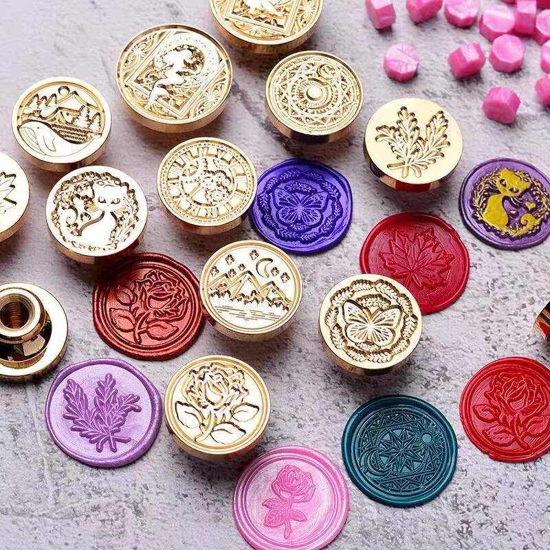 Custom Wax Stamp Designs – Sea and Paper Creative Studio