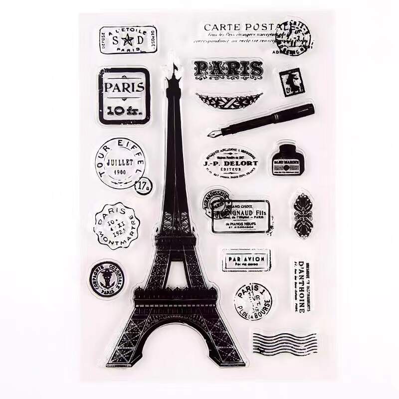 Clear Silicone Vintage Stamps – Estarcase