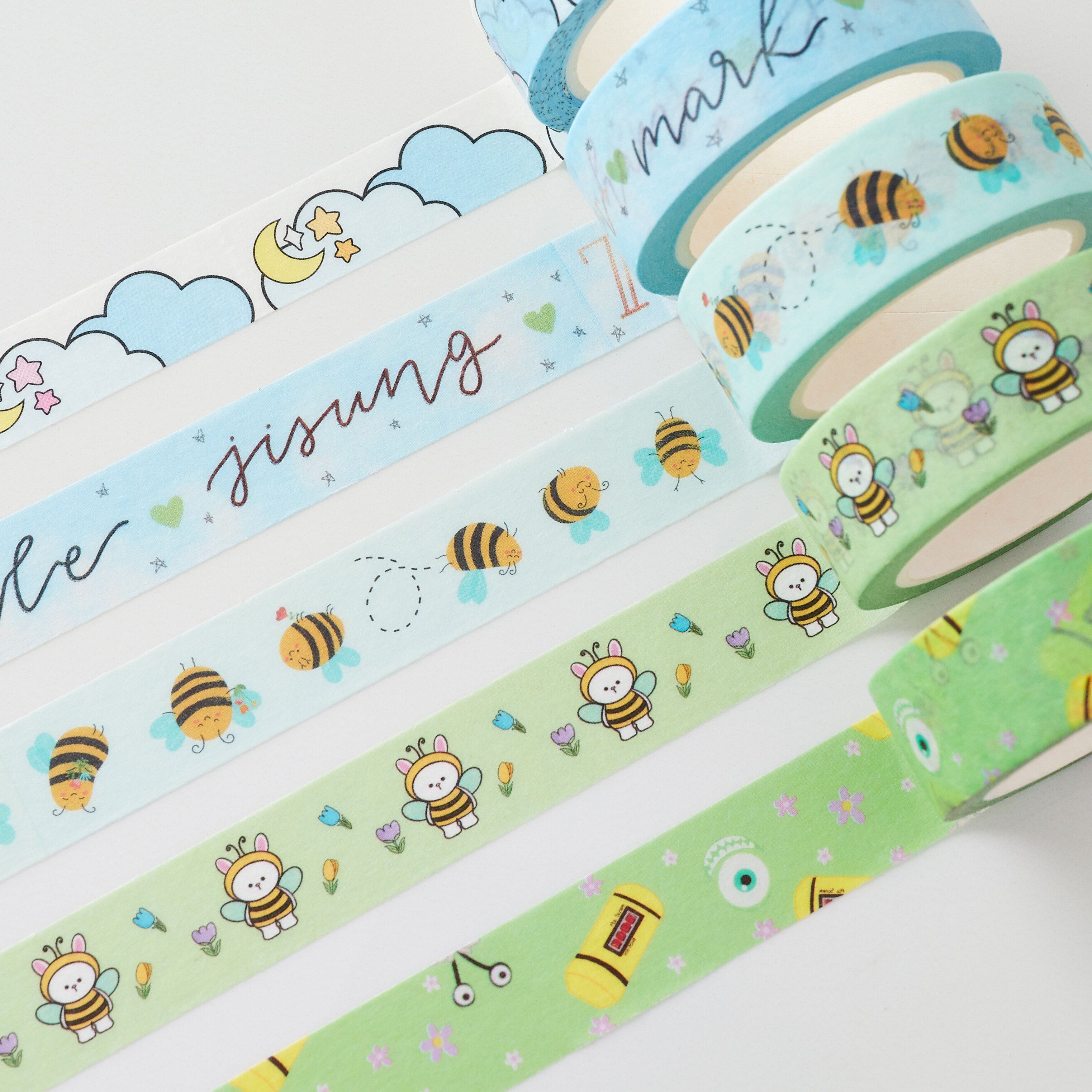 Witchy Washi Tape Customize Paper Graphic by DesignScotch · Creative Fabrica