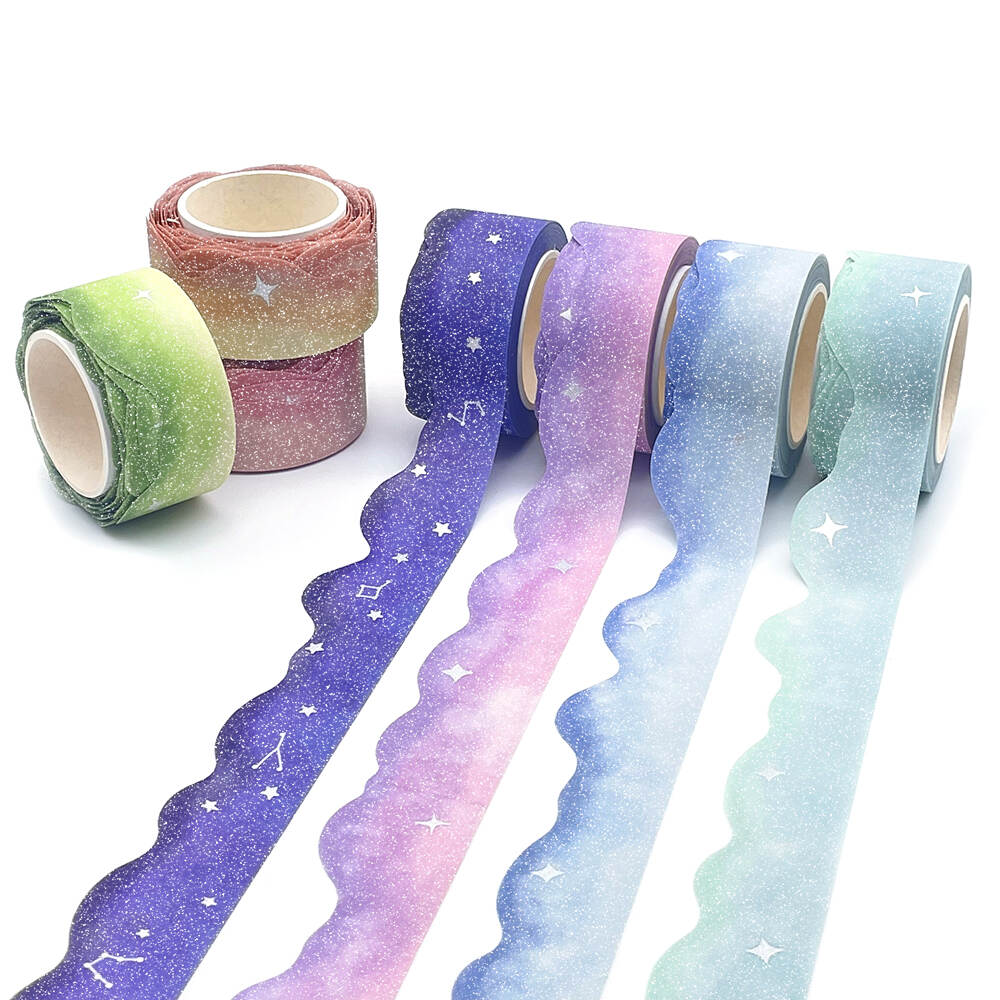 High Quality postal washi tape,Custom starry night washi tape, striped washi tape Supply, uv spot washi tape manufacturer