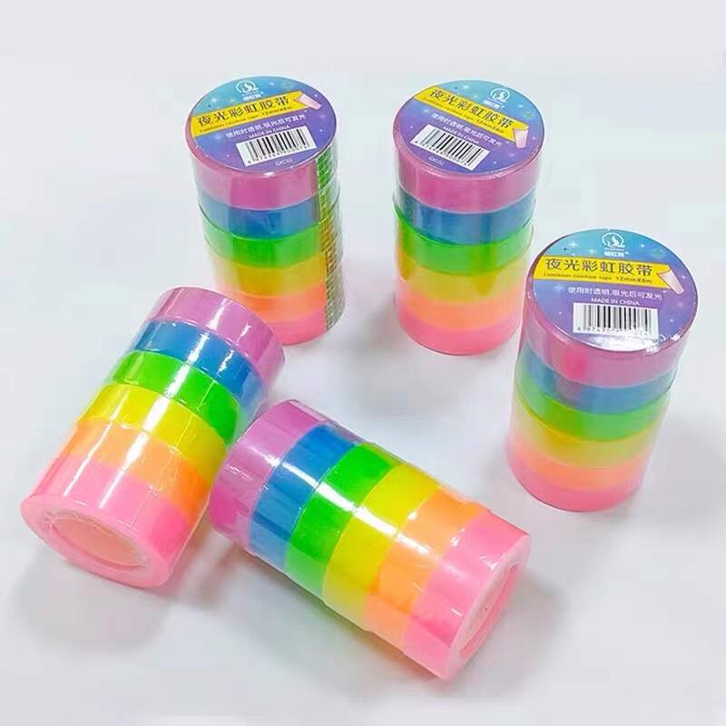 Wholesale Custom neutral color adhesive matte pink and gold feather washi  tape OEM ODM