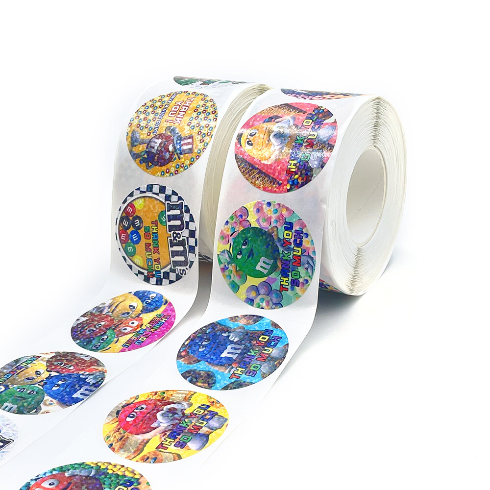 Wholesale frosted sticker roll,ODM hologram sticker roll, name tag sticker roll, nfc sticker roll, notes sticker paper factory
